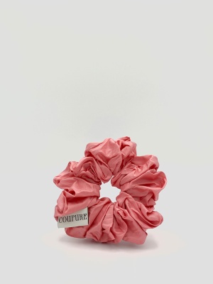 Silk taffeta scrunchie : Pink