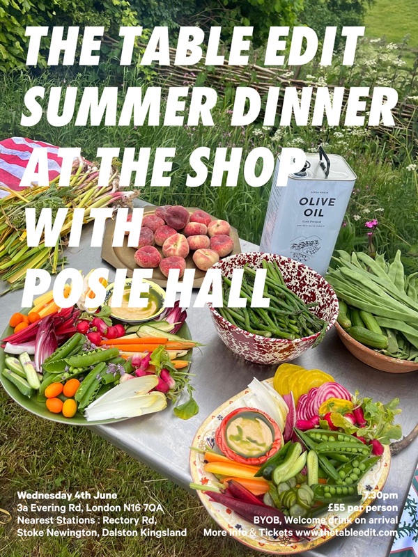 Dinner with Posie Hall